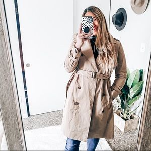 Soia & kyo tan trench coat